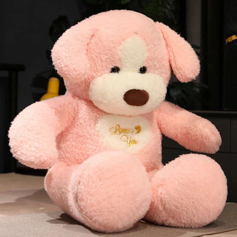Giant 35in Fluffy Dog Teddy Bear Soft Toy 11 Giant 35in Fluffy Dog Teddy Bear Soft Toy - Image 9
