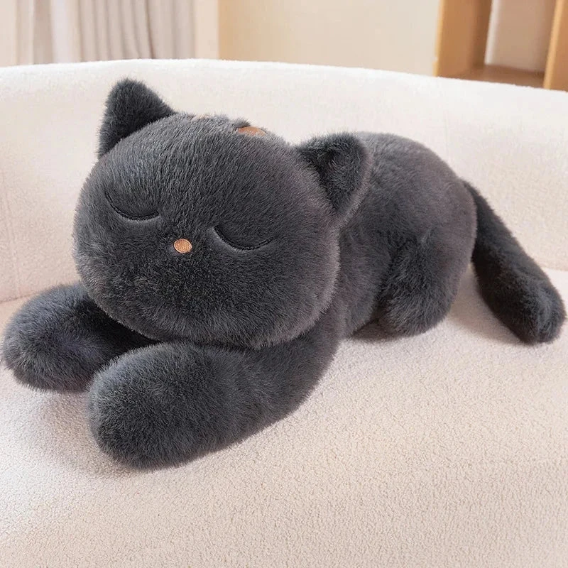 Giant Black Grey Cat Plushies 17 Giant Black Grey Cat Plushies - Image 15