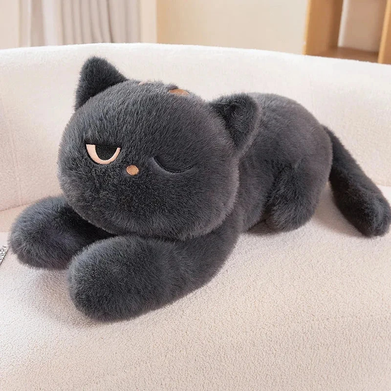 Giant Black Grey Cat Plushies 19 Giant Black Grey Cat Plushies - Image 17