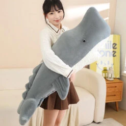Giant Blue Gray Whale Plushies -Kawaii Store kawaiies plushies plush softtoy giant blue gray whale plushies soft toy 874746