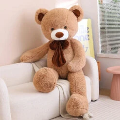 Giant Fluffy Classic Bear Plushies 14 Giant Fluffy Classic Bear Plushies -Kawaii Store kawaiies plushies plush softtoy giant fluffy classic bear plushies soft toy 383719