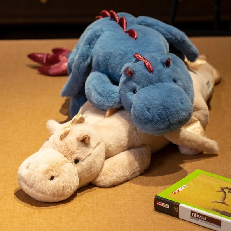 Giant Fluffy Dragon Plushie Collection 3 Giant Fluffy Dragon Plushie Collection
