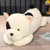 Giant Fluffy Spotty White Black Dog Plushie -Kawaii Store kawaiies plushies plush softtoy giant fluffy spotty white black dog plushie soft toy 870723