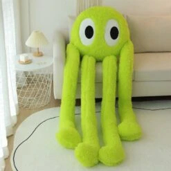 Giant Fuzzy 4 Legged Octopus Plushie -Kawaii Store kawaiies plushies plush softtoy giant fuzzy 4 legged octopus plushie new soft toy 835079
