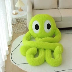Giant Fuzzy 4 Legged Octopus Plushie -Kawaii Store kawaiies plushies plush softtoy giant fuzzy 4 legged octopus plushie new soft toy 851404