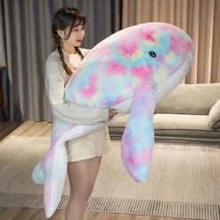 Giant Galaxy Fluffy Whale Plushie 18 Giant Galaxy Fluffy Whale Plushie -Kawaii Store kawaiies plushies plush softtoy giant galaxy fluffy whale plushie soft toy 592710