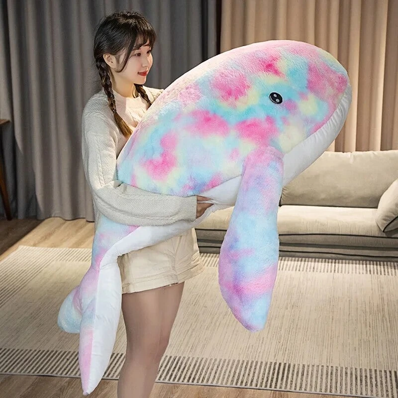 Giant Galaxy Fluffy Whale Plushie 9 Giant Galaxy Fluffy Whale Plushie - Image 7