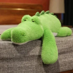 Giant Green Crocodile Plushies -Kawaii Store kawaiies plushies plush softtoy giant green crocodile plushies soft toy 238919