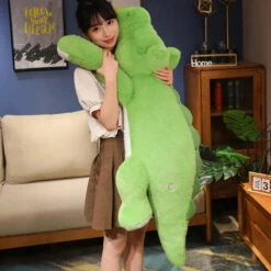 Giant Green Crocodile Plushies -Kawaii Store kawaiies plushies plush softtoy giant green crocodile plushies soft toy 610809