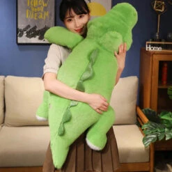 Giant Green Crocodile Plushies -Kawaii Store kawaiies plushies plush softtoy giant green crocodile plushies soft toy 931828
