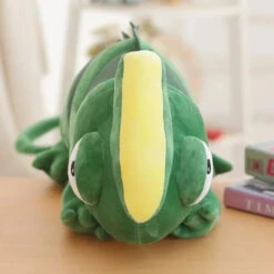 Giant Green Lizard Chameleon Plushie -Kawaii Store kawaiies plushies plush softtoy giant green lizard chameleon plushie soft toy 907204