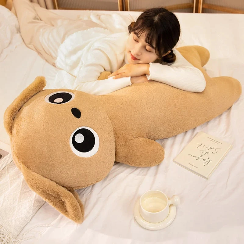 Giant Kawaii Ginger Black Gray Doll-Shape Dog Plushies 8 Giant Kawaii Ginger Black Gray Doll-Shape Dog Plushies - Image 6