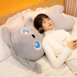 Giant Kawaii Ginger Black Gray Doll-Shape Dog Plushies 23 Giant Kawaii Ginger Black Gray Doll-Shape Dog Plushies -Kawaii Store kawaiies plushies plush softtoy giant kawaii ginger black gray doll shape dog plushies soft toy 460323