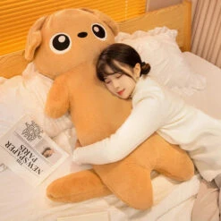 Giant Kawaii Ginger Black Gray Doll-Shape Dog Plushies 27 Giant Kawaii Ginger Black Gray Doll-Shape Dog Plushies -Kawaii Store kawaiies plushies plush softtoy giant kawaii ginger black gray doll shape dog plushies soft toy 997637