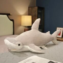 Giant Sea Whale Hammerhead Shark Collection -Kawaii Store kawaiies plushies plush softtoy giant sea whale hammerhead shark collection soft toy shark gray 21in 55cm 700231