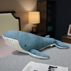 Giant Sea Whale Hammerhead Shark Collection -Kawaii Store kawaiies plushies plush softtoy giant sea whale hammerhead shark collection soft toy whale blue 21in 55cm 887342