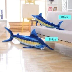 Giant Yellowfin Tuna Plushies -Kawaii Store kawaiies plushies plush softtoy giant yellowfin tuna plushies soft toy 138528