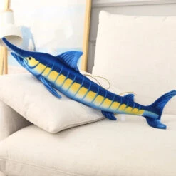 Giant Yellowfin Tuna Plushies -Kawaii Store kawaiies plushies plush softtoy giant yellowfin tuna plushies soft toy 539652