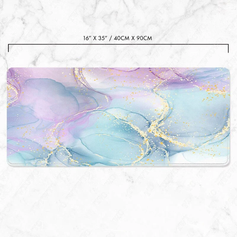 Accessories Glitter Rainbow Marble High Quality Large Mouse Pad 6 Accessories Glitter Rainbow Marble High Quality Large Mouse Pad - Image 4