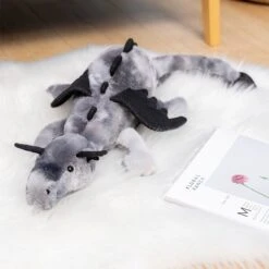 Gōkin The Mighty Dragon Clan Plushies -Kawaii Store kawaiies plushies plush softtoy gokin the mighty dragon clan plushies new soft toy gray 492744