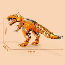 Golden Carnosaurus Building Blocks -Kawaii Store kawaiies plushies plush softtoy golden carnosaurus building blocks new build it 831010