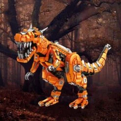 Golden Carnosaurus Building Blocks