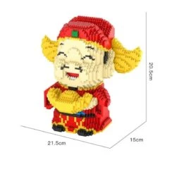 Golden Nugget Lucky Cat And Lucky Man Nano Building Blocks -Kawaii Store kawaiies plushies plush softtoy golden nugget lucky cat and lucky man nano building blocks build it 669554