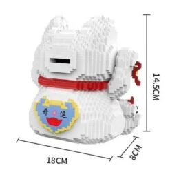 Golden Nugget Lucky Cat And Lucky Man Nano Building Blocks -Kawaii Store kawaiies plushies plush softtoy golden nugget lucky cat and lucky man nano building blocks build it 961621