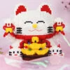 Golden Nugget Lucky Cat And Lucky Man Nano Building Blocks -Kawaii Store kawaiies plushies plush softtoy golden nugget lucky cat and lucky man nano building blocks build it lucky cat 996698