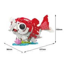 Good Fortune Lucky Cute Creatures Micro Building Blocks -Kawaii Store kawaiies plushies plush softtoy good fortune lucky cute creatures micro building blocks new build it 130664