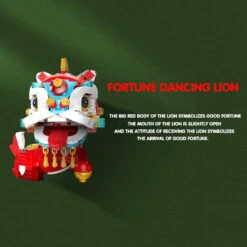 Good Fortune Lucky Cute Creatures Micro Building Blocks -Kawaii Store kawaiies plushies plush softtoy good fortune lucky cute creatures micro building blocks new build it fortune lion 148706