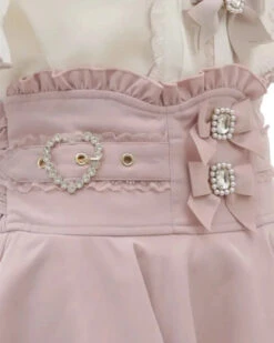 Apparel Gothic Heart Bow High Waist Black Plaid Skirt -Kawaii Store kawaiies plushies plush softtoy gothic heart bow high waist black plaid skirt apparel 861623