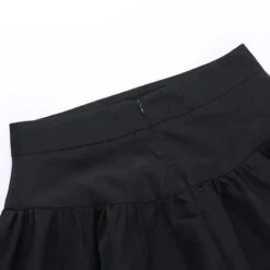Apparel Gothic Witch Punk Irregular Black Skirt -Kawaii Store kawaiies plushies plush softtoy gothic witch punk irregular black skirt apparel 345431