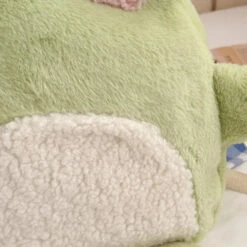 Apparel Green Froggy Plush Backpack -Kawaii Store kawaiies plushies plush softtoy green froggy plush backpack bags 308963