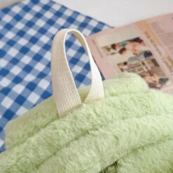 Apparel Green Froggy Plush Backpack -Kawaii Store kawaiies plushies plush softtoy green froggy plush backpack bags 967188