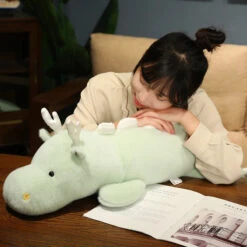Haku The Long Fluffy Dragon Plushies -Kawaii Store kawaiies plushies plush softtoy haku the long fluffy dragon plushies soft toy 972039