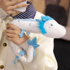 Haku The Long White Blue Dragon Plush -Kawaii Store kawaiies plushies plush softtoy haku the long white blue dragon plush soft toy 60cm 514815