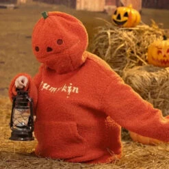 Apparel Halloween Pumpkin Hoodie Jacket 24 Apparel Halloween Pumpkin Hoodie Jacket -Kawaii Store kawaiies plushies plush softtoy halloween pumpkin hoodie jacket apparel 311773