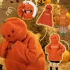 Apparel Halloween Pumpkin Hoodie Jacket -Kawaii Store kawaiies plushies plush softtoy halloween pumpkin hoodie jacket apparel 494888
