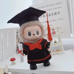 Accessories Handmade Graduation Labubu Outfit -Kawaii Store kawaiies plushies plush softtoy handmade graduation labubu outfit accessories 550899