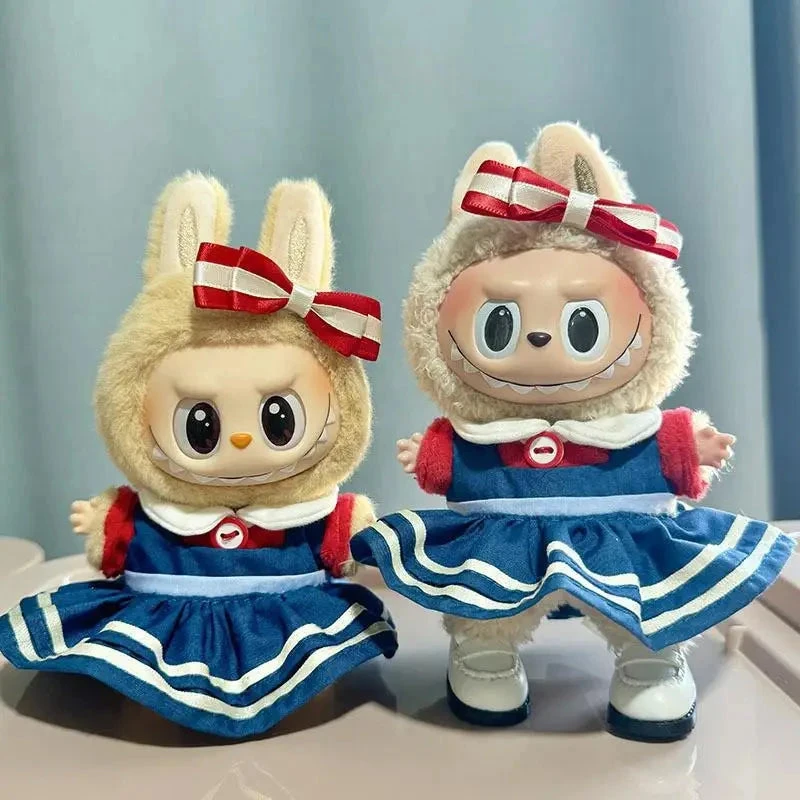 Handmade Labubu Blue Red Sailor Moon Outfit With Accessories 4 Handmade Labubu Blue Red Sailor Moon Outfit With Accessories - Image 2