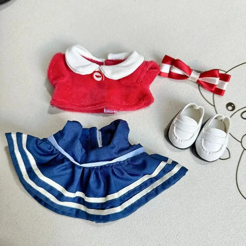 Handmade Labubu Blue Red Sailor Moon Outfit With Accessories 10 Handmade Labubu Blue Red Sailor Moon Outfit With Accessories - Image 8