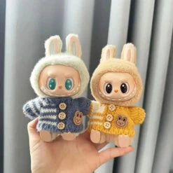 Handmade Labubu Cosy Knitwear Outfits With Accessories 28 Handmade Labubu Cosy Knitwear Outfits With Accessories -Kawaii Store kawaiies plushies plush softtoy handmade labubu cosy knitwear outfits with accessories accessories 364927