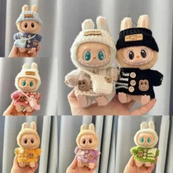 Handmade Labubu Cosy Knitwear Outfits With Accessories 25 Handmade Labubu Cosy Knitwear Outfits With Accessories -Kawaii Store kawaiies plushies plush softtoy handmade labubu cosy knitwear outfits with accessories accessories 596781