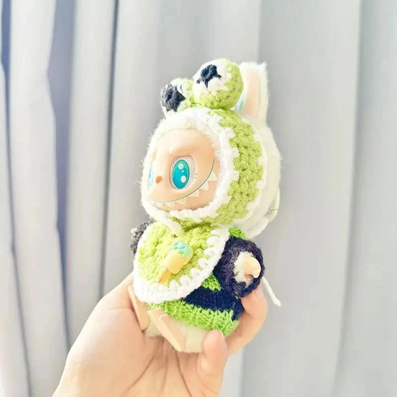 Accessories Handmade Labubu Crochet Animal Outfits 14 Accessories Handmade Labubu Crochet Animal Outfits - Image 12