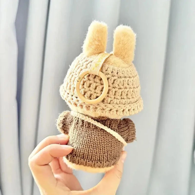 Accessories Handmade Labubu Crochet Animal Outfits 11 Accessories Handmade Labubu Crochet Animal Outfits - Image 9