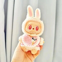 Accessories Handmade Labubu Crochet Animal Outfits 38 Accessories Handmade Labubu Crochet Animal Outfits -Kawaii Store kawaiies plushies plush softtoy handmade labubu crochet animal outfits accessories pink bunny 530693