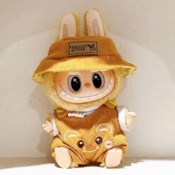 Accessories Handmade Labubu Forest Friends Dungaree Outfit -Kawaii Store kawaiies plushies plush softtoy handmade labubu forest friends dungaree outfit accessories brown bear 971466