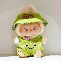 Accessories Handmade Labubu Forest Friends Dungaree Outfit -Kawaii Store kawaiies plushies plush softtoy handmade labubu forest friends dungaree outfit accessories frog 127895