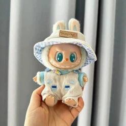 Accessories Handmade Labubu Forest Friends Dungaree Outfit -Kawaii Store kawaiies plushies plush softtoy handmade labubu forest friends dungaree outfit accessories white bear 939799